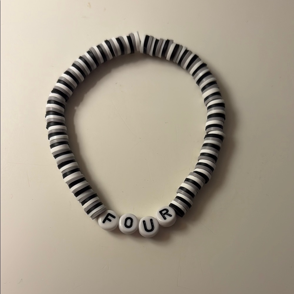 One direction four clay bead Bracelet